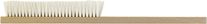 Hand Brush - Wooden 4 Row Goats hair