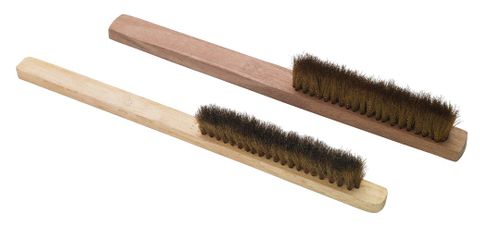 Hand Brush Brass 4 Row