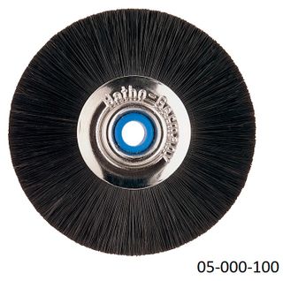 Metal Hub Brush Black Bristle (Blue C) 48mm