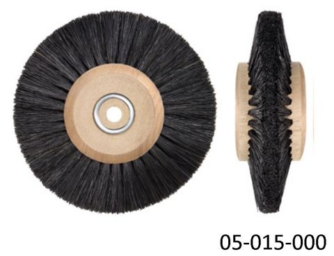 Wood Hub Brush Black Bristle 80mm x 5 Rows