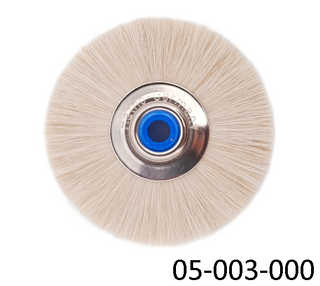 Metal Hub Brush Goats Hair (Blue C) 51mm