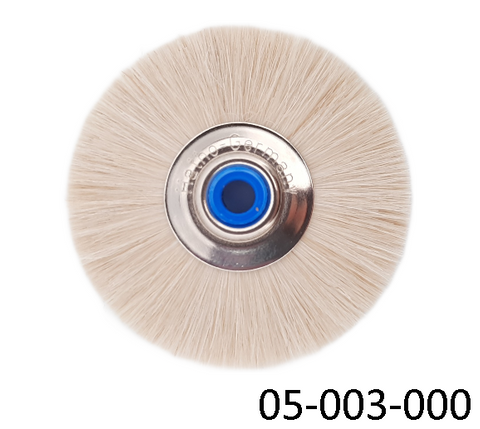 Metal Hub Brush Goats Hair (Blue C) 51mm