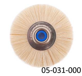Metal Hub Brush White Bristle 48mm