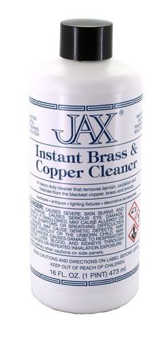 Jax Instant Brass & Copper Clean - 473ml (US Pint)