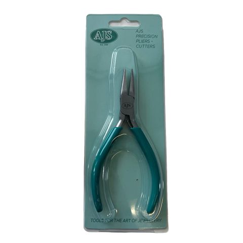 AJS Plier - Standard Chain Nose 130mm Green Grip