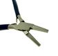 AJS Plier - Standard Flat/Half Rnd 130mm Blue Grip