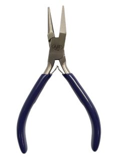 AJS Plier - Standard Flat/Round 130mm Blue Grip