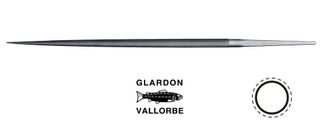 Hand File - Vallorbe Round Pointed 200mm Cut 4