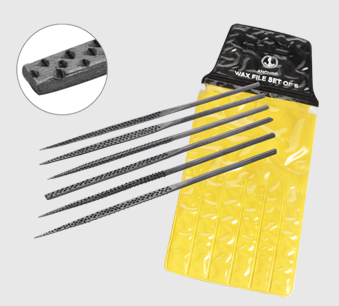 Wax Needle Files - Economy Set of 6