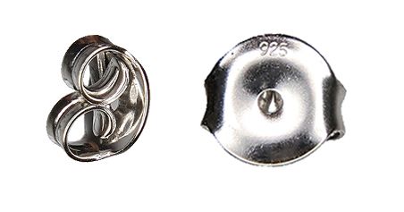 Butterflies - Round Medium Stg Silver 5.5mm