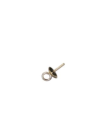 Pearl Drop - Plain 9ct Yellow Gold 3mm