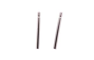 Post Plain - No head Single notch Sterling Silver