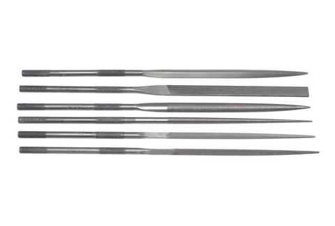 Needle File - 160mm - Cut 4 (Set of 6)