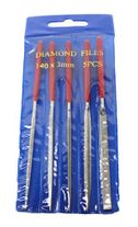 Diamond Needle File - 140mm (Set of 5)