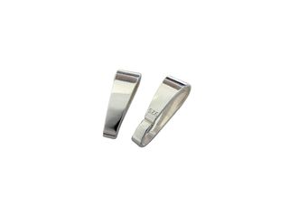 Bail - Sterling silver 3.7 x 11mm (Large B)