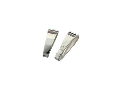 Bail - Sterling silver 3.7 x 11mm (Large B)