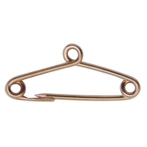 Safety Pin - 9ct Rose Gold