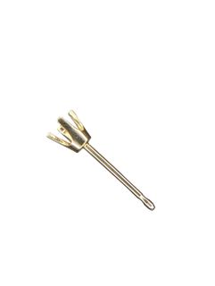 Medium 4 claw studs - 10ct Yellow gold 3.0mm