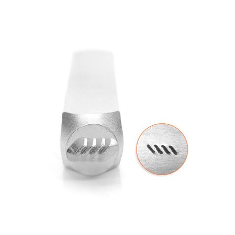 Design Stamp - Diagonal Lines 6mm