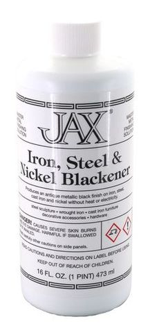 Jax Iron,Steel & Nickel Blackener- 473ml (US Pint)