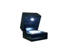 LED BLACK TOP WOODEN BOXES