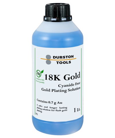 Durston 18K Gold Plating Solution - 1000ml