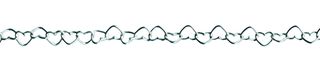 Chain - Heart link S/S - /1M