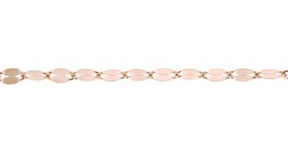Chain - Trace dapped Rose Gold Filled /1M