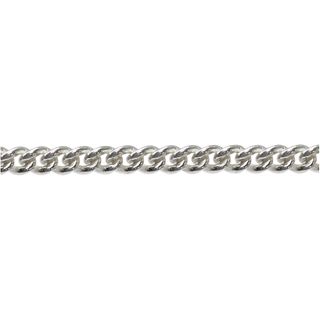 Chain - Finished 45cm Curb Stg silver