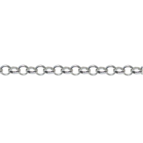Chain Precut- Belcher Stg Silver /1M