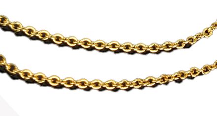 Display Chain - Gold Plated Trace 1.6mm (12pk)