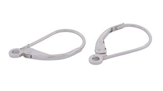 Continental Earclips - Plain Sterling Silver