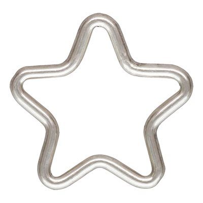 Jump ring - Silver Star 10.5mm