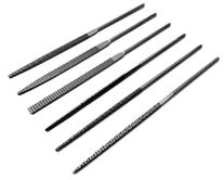 Wax Needle Files - Vallorbe Set Of 6 in Pouch