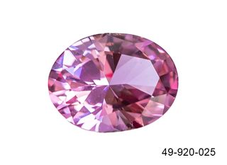 Synthetic Casting Stone Round Pink 2mm