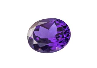 Synthetic Casting Stone Round Purple 2mm