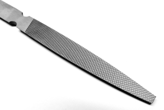 Vallorbe Wax File - Half Round Double Ended