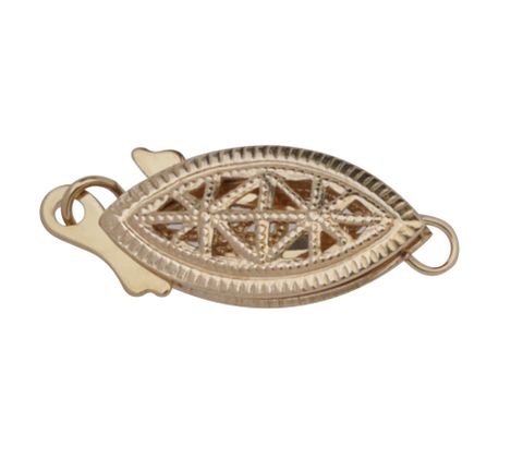 Rolled Gold Fish Filigree