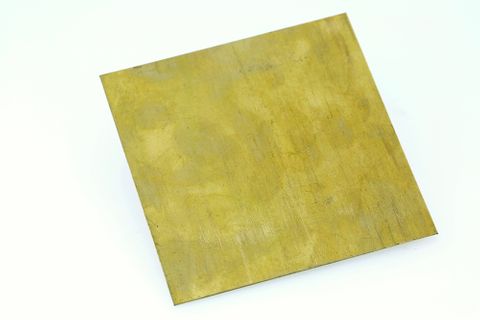 Brass Sheet - 1.2mm Thick 100 x 100mm