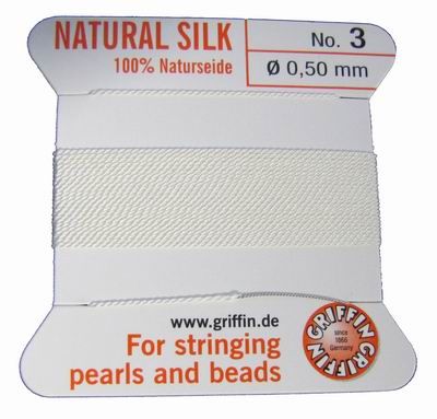 Silk - Griffin White #3 2mtr