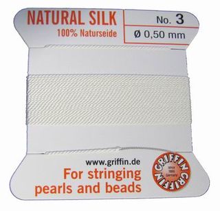 Silk - Griffin White #3 2mtr