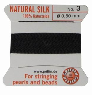 Silk - Griffin Black #3 2mtr