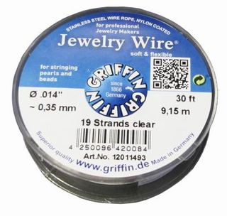 Jewellery Wire - Griffin Stainless Steel 0.35mm