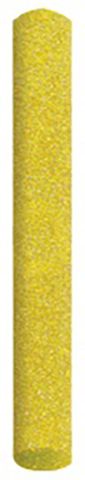 Sunburst 3mm Polishing Pin - 80 Grit Yellow