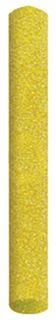 Sunburst 3mm Polishing Pin - 80 Grit Yellow