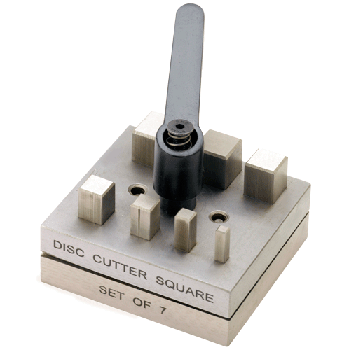 Disc Cutter - Square set of 7 | Australian Jewellers Supplies