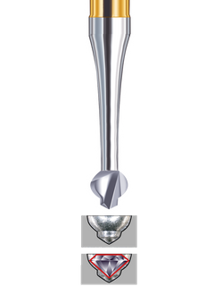 Busch 447AU Carbide Pavecut Bur 0.9mm