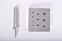 Italian 17 Long Oval Setting Plate + Punch 4- 14mm