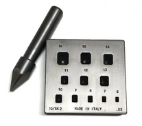 Punch for Italian Long Rect. Chamf. Setting