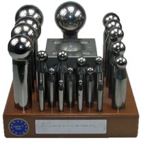 Dapping Set - Italian 4mm to 55mm